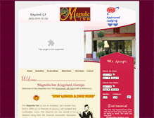 Tablet Screenshot of magnoliakingsland.com
